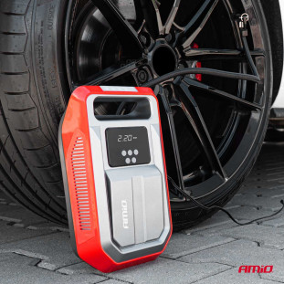 Auto Luchtcompressor met digitale manometer en LED-licht 12V ACOMP-18