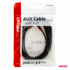 AUX kabel mini jack-jack 3,5mm 200cm