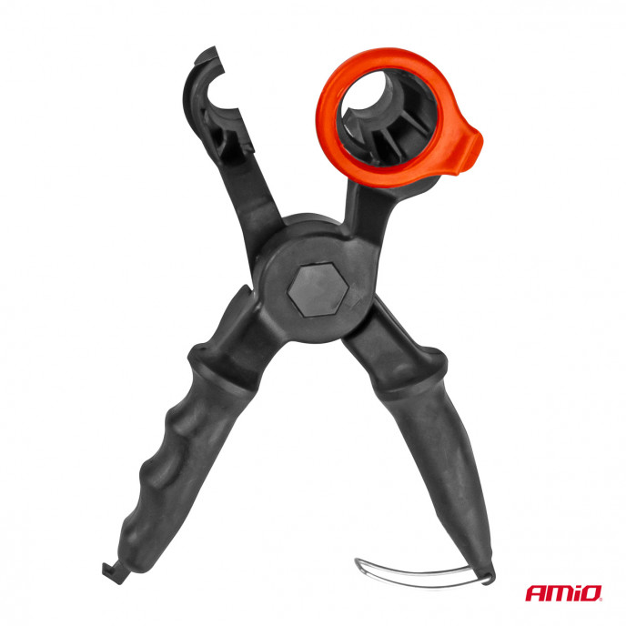 Motorolietrechter met houder 125mm AMIO-03278