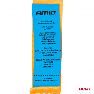 Transportbanden en elastische touwen set AMIO-03293
