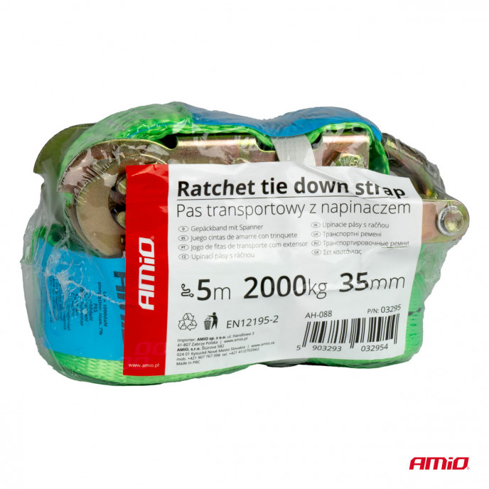 Ratel vastbinden 2000kg 38mm 5m