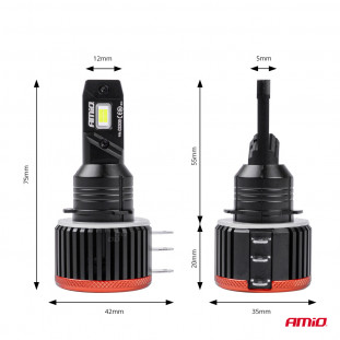 LED-koplampen X3-serie H15 AMiO-03309