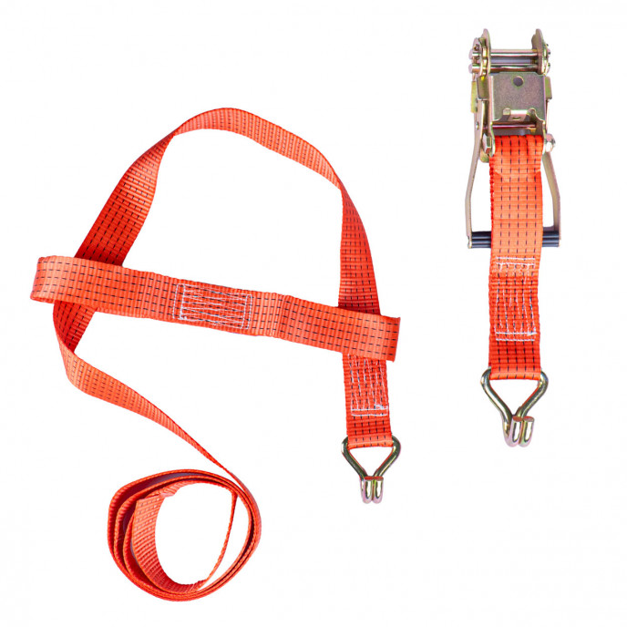 Transportband met spanner en beugel 5T 5000kg 50mm 3m AMIO-03317