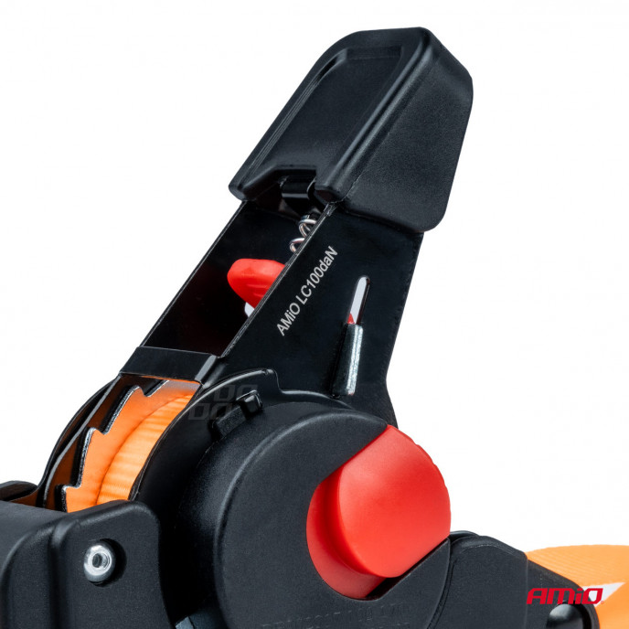 Automatische spanband met ratel 100/200kg 18mm 2m S-TYPE AMIO-03323