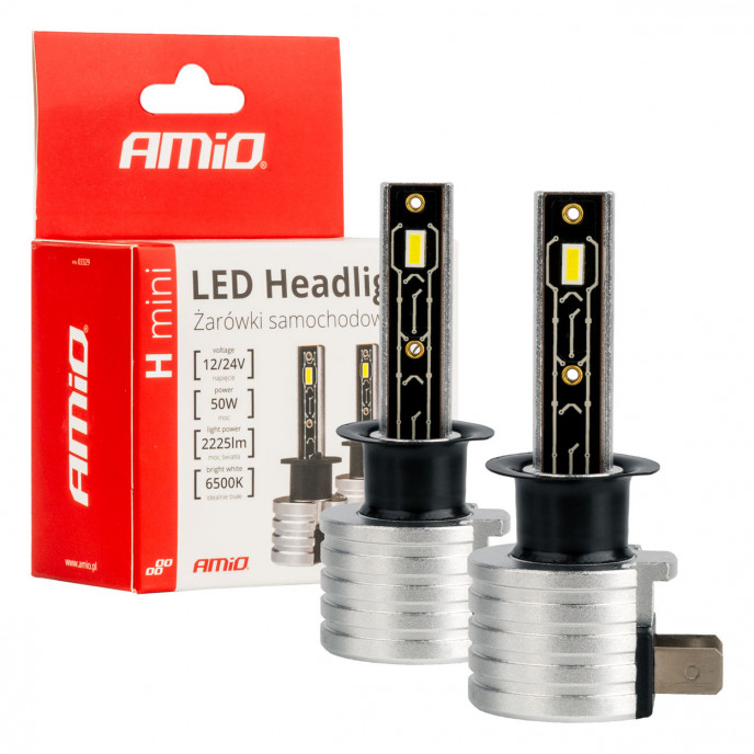 LED-koplampen H-mini-serie H1 AMiO-03329