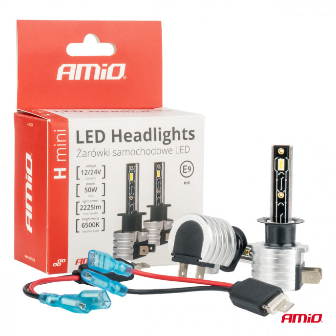 LED-koplampen H-mini-serie H1 AMiO-03329