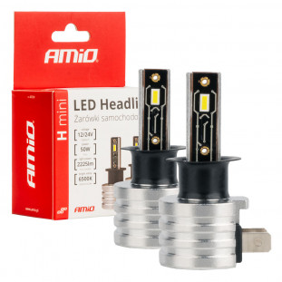 LED-koplampen H-mini-serie H3 AMiO-03330
