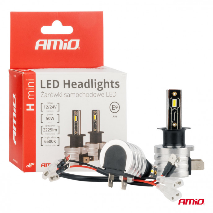 LED-koplampen H-mini-serie H3 AMiO-03330