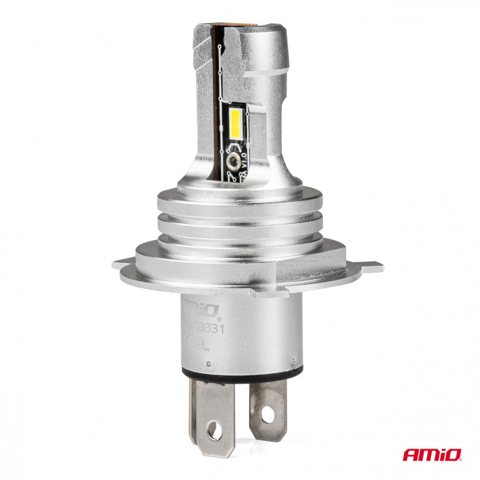 LED-koplampen H-mini Serie H4/H19 AMiO-03331