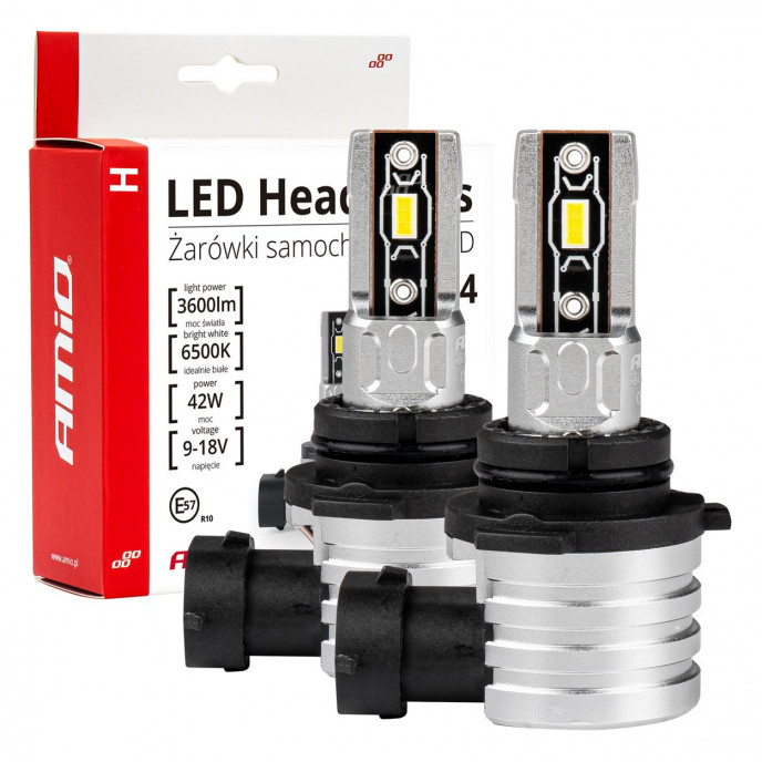 LED-koplampen H-mini-serie HB4 9006 AMiO-03335