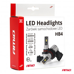 LED-koplampen H-mini-serie HB4 9006 AMiO-03335