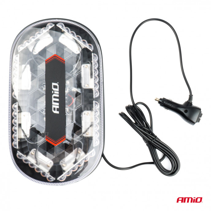 MAGNETISCHE MINI-lichtbalk met hoge intensiteit WLB78 293x171mm R65 R10 48LED 12/24V IP56