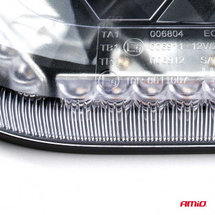 MAGNETISCHE MINI-lichtbalk met hoge intensiteit WLB78 293x171mm R65 R10 48LED 12/24V IP56
