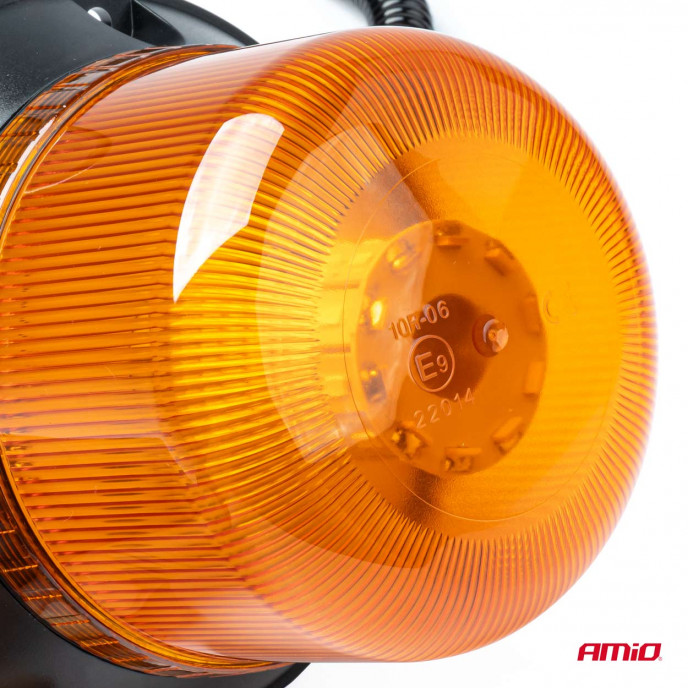 LED Waarschuwingslamp W22m Magnetisch / 3 schrobben, ECE R10 60LED 12/24V IP66 AMIO-03337