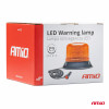 LED Waarschuwingslamp W22m Magnetisch / 3 schrobben, ECE R10 60LED 12/24V IP66 AMIO-03337