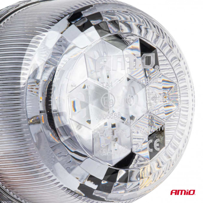 LED Waarschuwingslamp W25p Flex PIPE R65 R10 24LED 12/24V IP66 AMIO-03338