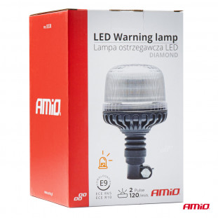 LED Waarschuwingslamp W25p Flex PIPE R65 R10 24LED 12/24V IP66 AMIO-03338