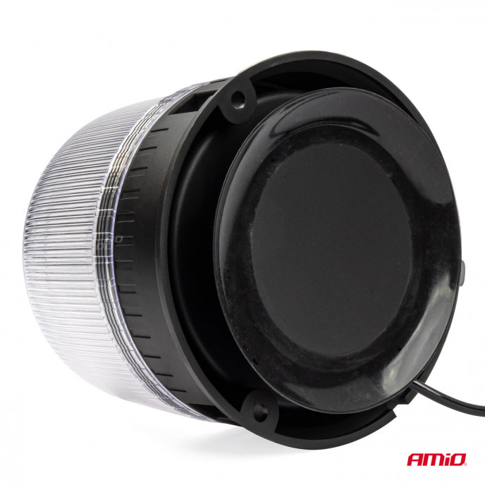 LED Waarschuwingslamp 24 LED W25M 12V 24V AMIO-03340