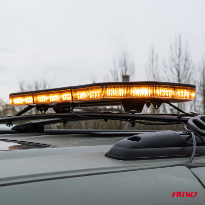 LED waarschuwingslichtbalk 156 LED 1168mm AMIO-03344