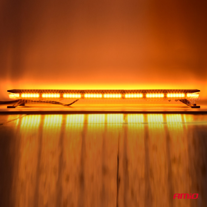 LED waarschuwingslichtbalk 180 LED 1372mm AMIO-03345