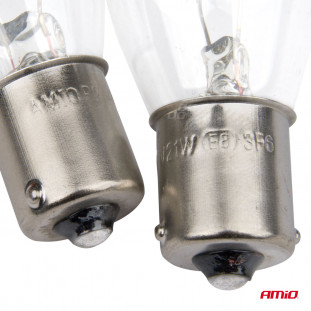 Halogeenlampen P21W BA15s 12V 2st blister