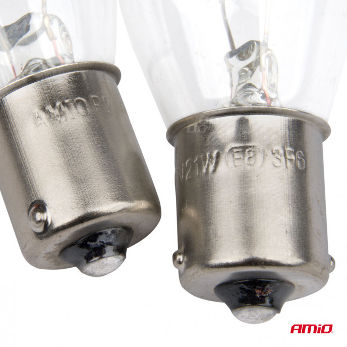 Halogeenlampen P21W BA15s 12V 2st blister