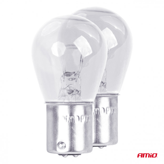 Halogeenlampen P21/5W BAY15D 12V 2st blister