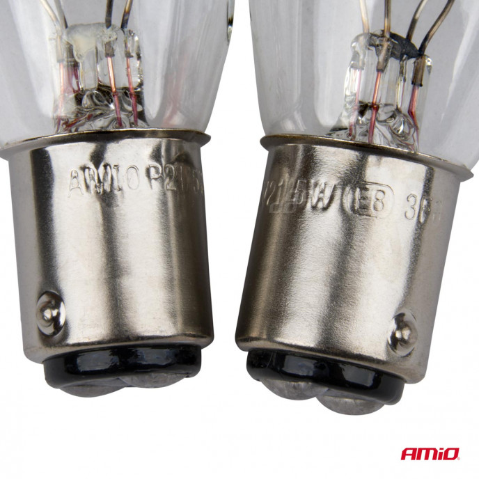 Halogeenlampen P21/5W BAY15D 12V 2st blister