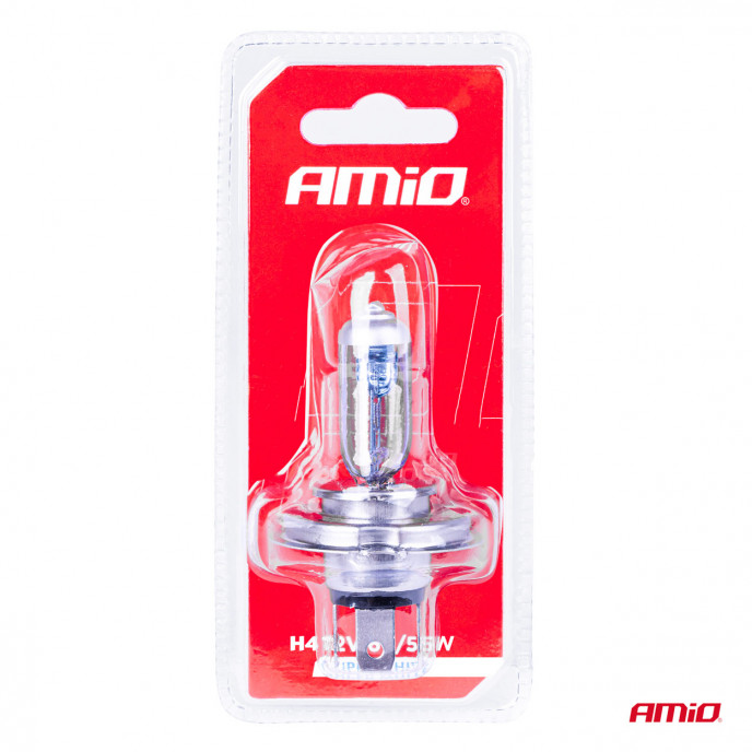 Halogeenlamp H4 12V 60/55W Super Wit 1st blister