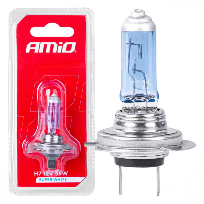 Halogeenlamp H7 12V/55W Super Wit 1st blister