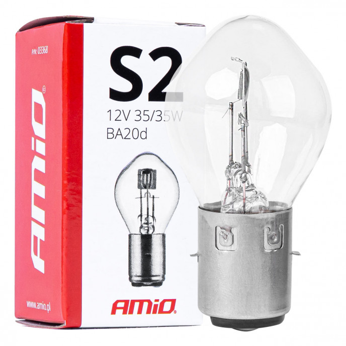 Halogeenlampen S2 12V 35/35W BA20d 1st