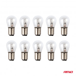 Halogeenlampen P21/4W 12V BAZ15d 10st