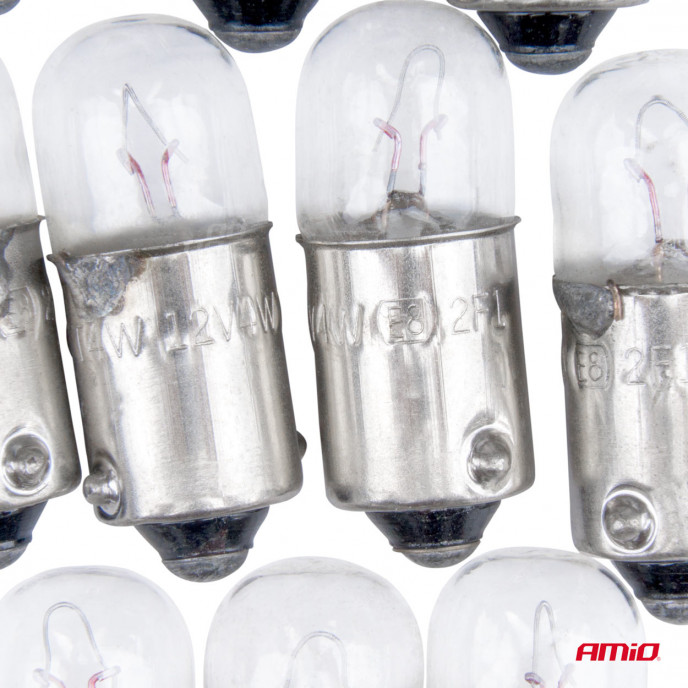 Halogeenlampen T4W 12V 4W BA9S 10st