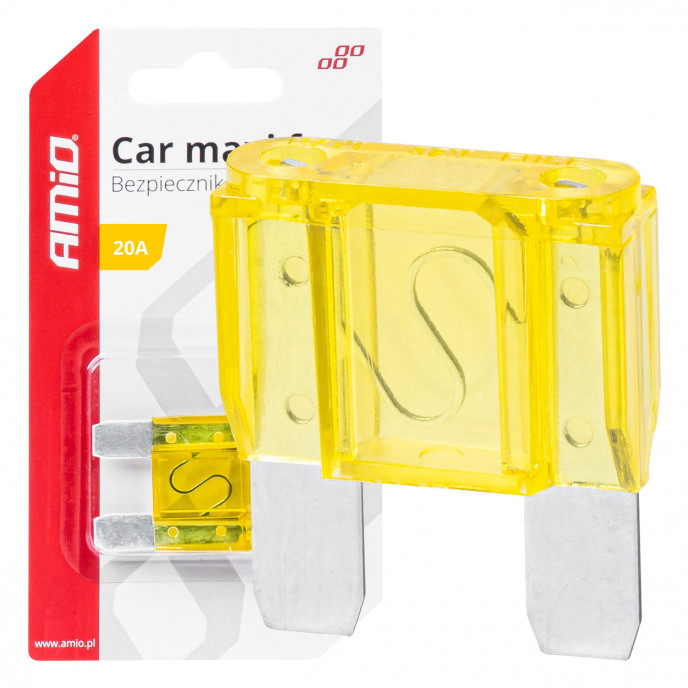 Auto MAXI Zekering 20A AMIO-03381
