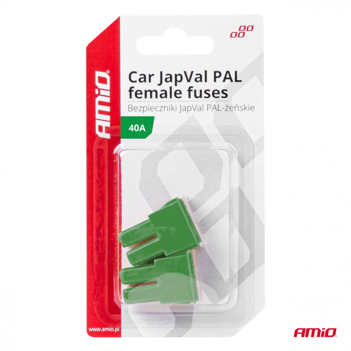 Auto JapVal PAL Female zekeringen 40A AMIO-03390