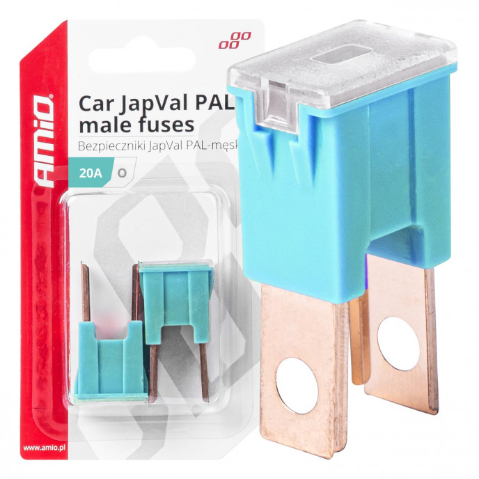 Auto JapVal PAL O male zekeringen 20A AMIO-03396