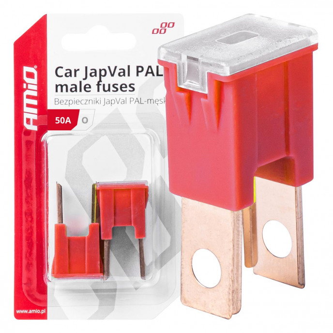 Auto JapVal PAL O male zekeringen 50A AMIO-03399