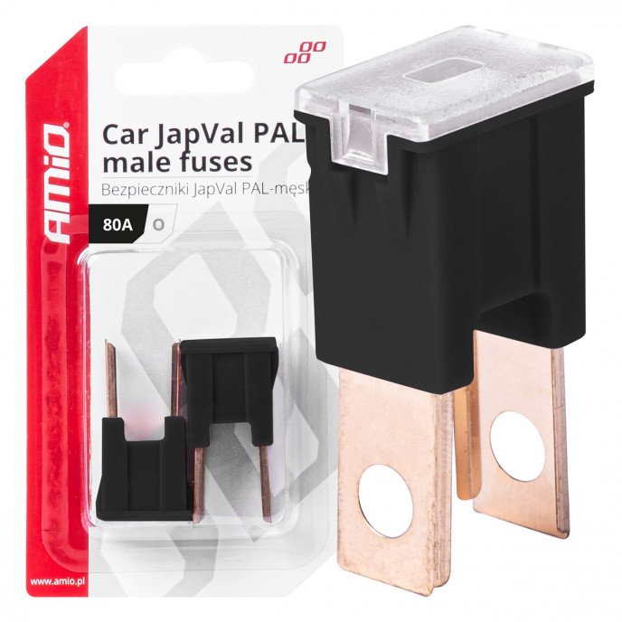 Auto JapVal PAL O male zekeringen 80A AMIO-03402