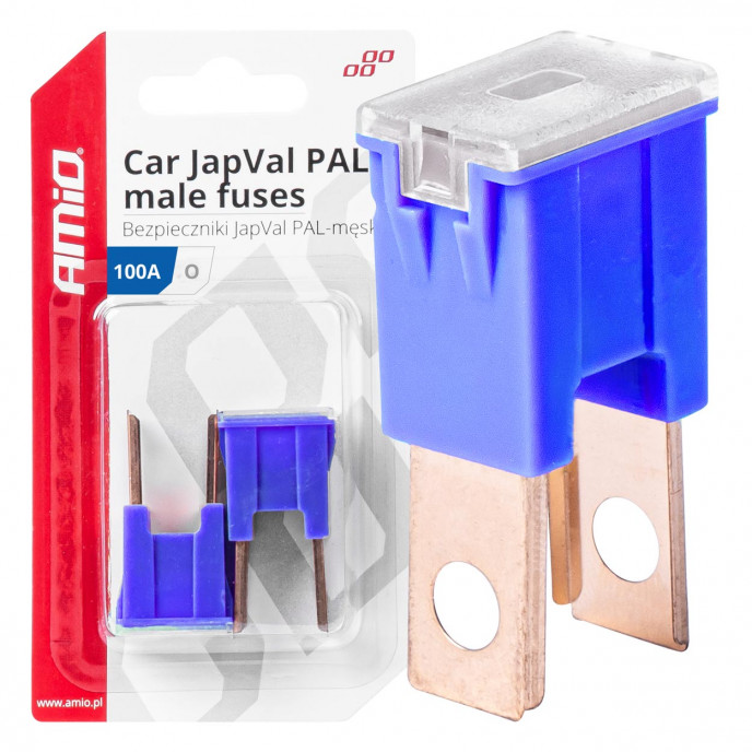 Auto JapVal PAL O male zekeringen 100A AMIO-03403