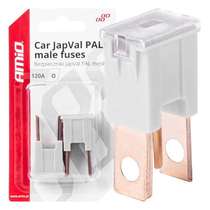 Auto JapVal PAL O male zekeringen 120A AMIO-03404