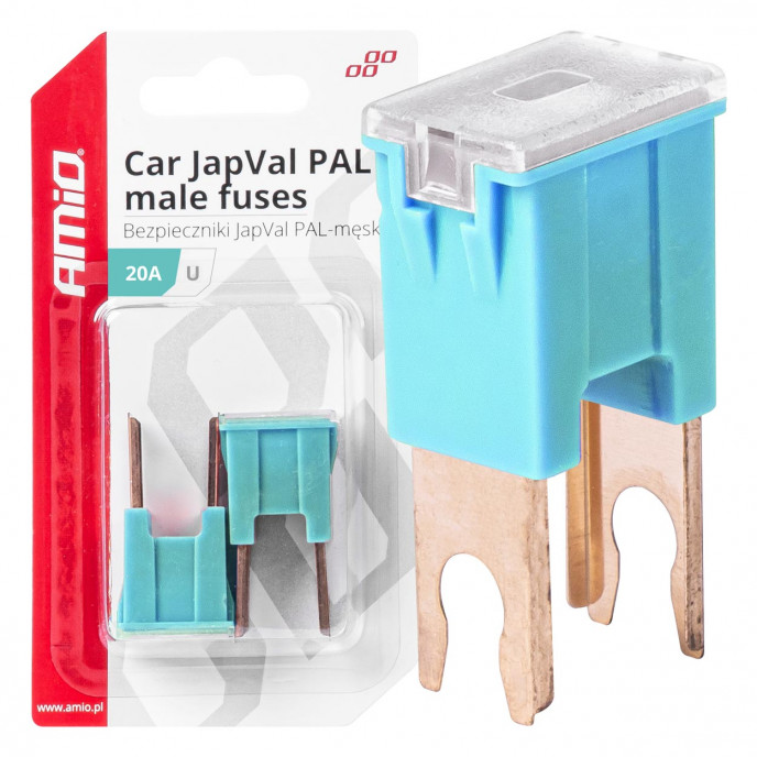Auto JapVal PAL male zekeringen U 20A AMIO-03405