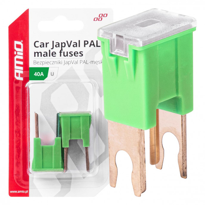 Auto JapVal PAL male zekeringen U 40A AMIO-03407