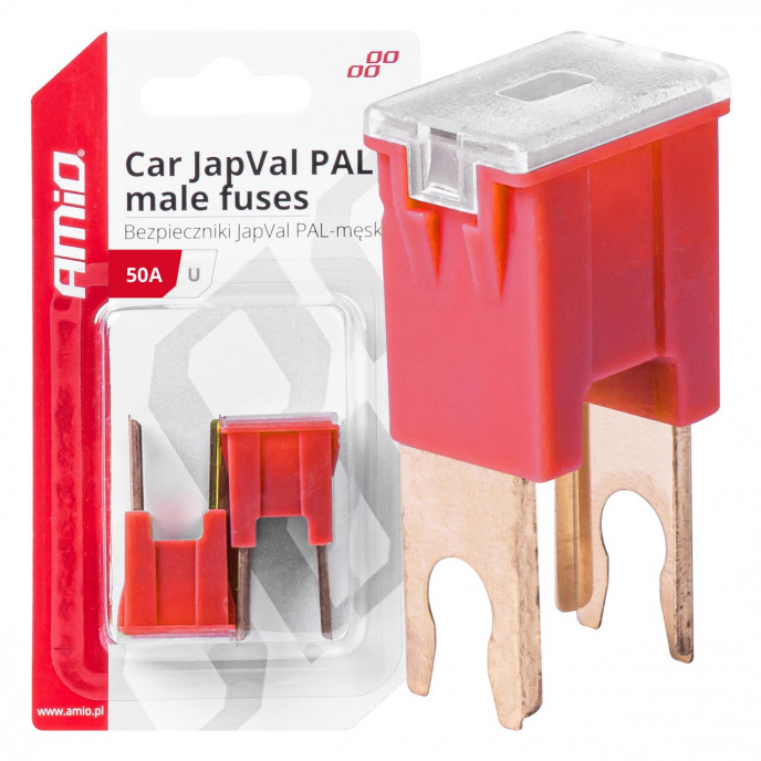Auto JapVal PAL male zekeringen U 50A AMIO-03408