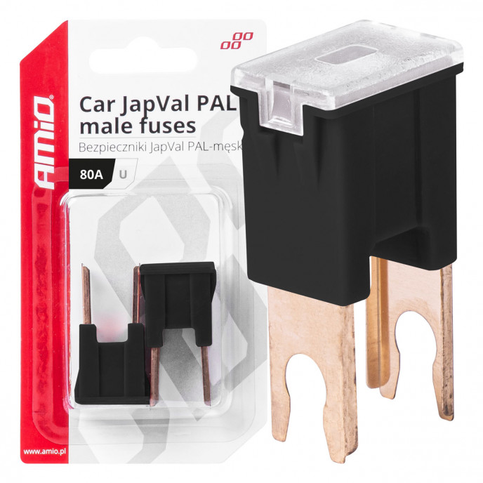 Auto JapVal PAL male zekeringen U 80A AMIO-03410