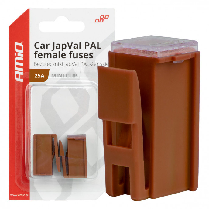 Auto JapVal PAL Female zekeringen 25A AMIO-03412