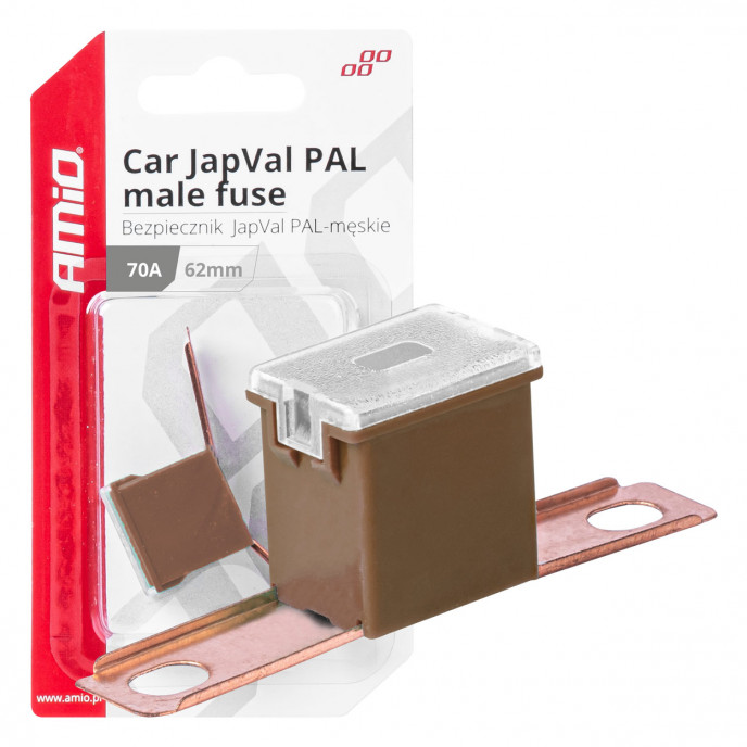 Auto JapVal PAL male zekeringen 62mm 70A AMIO-03431