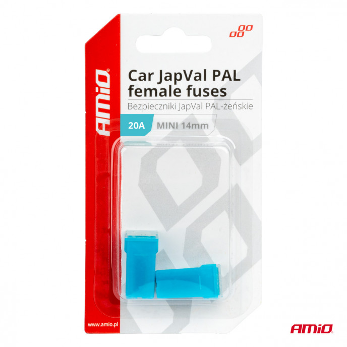 Auto JapVal PAL Female zekeringen 20A AMIO-03435