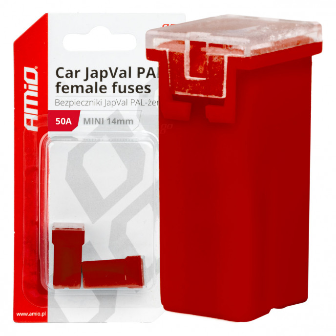 Auto JapVal PAL Female zekeringen 50A AMIO-03439