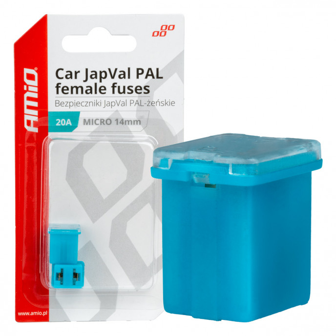 Auto JapVal PAL Female zekeringen 20A AMIO-03451