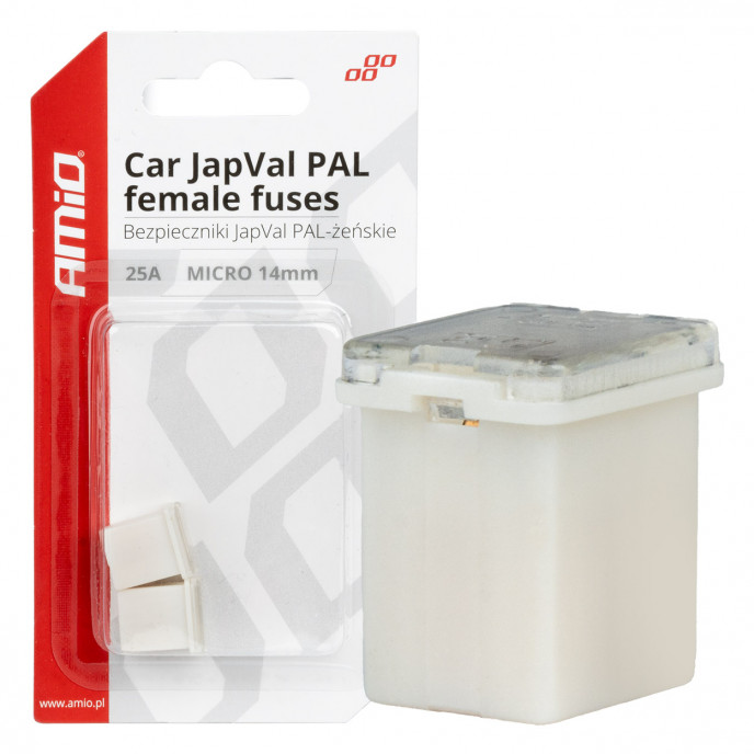 Auto JapVal PAL Female zekeringen 25A AMIO-03452